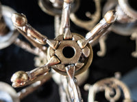 Set Of 10 Bronze Candle Holder Arms Wall Sconces Arms Ornate