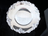 Baroque By Wallace Silver Plate Cake Plate Pedestal Stand