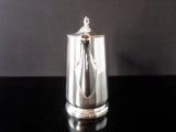 Pan Am Airlines Silver Plate Coffee Pot Teapot Large 10" 1969