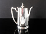 Pan Am Airlines Silver Plate Coffee Pot Teapot Large 10" 1969
