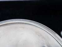 The Hilton Hotel Silver Soldered Cake Stand Pedestal Dish Taza Circa 1960