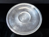 The Hilton Hotel Silver Soldered Cake Stand Pedestal Dish Taza Circa 1960