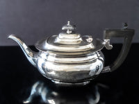 Antique Silver Plate Edwardian Art Deco Tea Set Hard Soldered Set