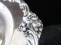 Vintage Silver Plate Oval Serving Tray Meat Platter King Francis Reed And Barton