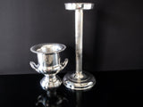 Vintage Silverplate Champagne Stand Ice Bucket Stand Chiller Urn Silver