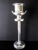 Vintage Silverplate Champagne Stand Ice Bucket Stand Chiller Urn Silver