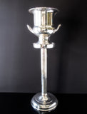 Vintage Silverplate Champagne Stand Ice Bucket Stand Chiller Urn Silver