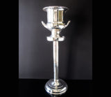 Vintage Silverplate Champagne Stand Ice Bucket Stand Chiller Urn Silver