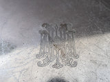 Silver Soldered Serving Tray Hotel Hershey