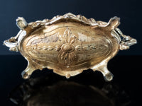 Gilded Jardiniere by J.B. Hirsch Company Rams Head French Beaux Arts