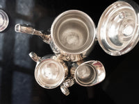 Vintage Silver Plate Tea Set Coffee Service Duchess By Gorham YC1901