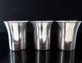 Vintage Silverplate Mint Julep Cups Tumblers Set Of 3