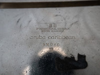 Aruba Caribbean Hotel Silver Soldered Trays Dishes Opening Year 1959