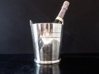 Hotel Style Silver Soldered Ice Bucket Champagne Chiller Sheffield England