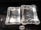 Victorian Silver Plate Covered Dish Ornate Made In England