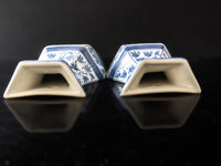 Maitland Smith Wall Pocket Vases Chinoiserie Vase Blue And White