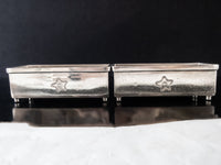 Aruba Caribbean Hotel Silver Soldered Trays Dishes Opening Year 1959