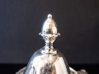 Vintage Silver Plate Coffee Tea Service Set Wallace 601F Coffee Tea Sugar Creamer