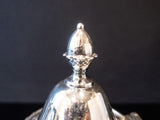 Vintage Silver Plate Coffee Tea Service Set Wallace 601F Coffee Tea Sugar Creamer