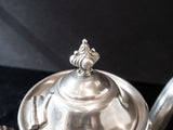 Vintage Pewter Coffee Tea Set Service 4 Piece Set Reed Barton Regent 5600