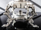 Vintage Silver Plate Coffee Urn Samovar Sheridan Silver Co