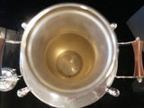 Vintage Silver Plate Samovar Coffee Urn Art Deco Made in Italy