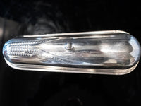 Antique Silver Plate Corn Cob Trays Butter Boats Set Of 3