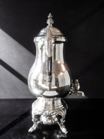 Vintage Silver Plate Samovar Coffee Urn With Burner FB Rogers