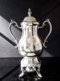 Vintage Silver Plate Samovar Coffee Urn With Burner FB Rogers
