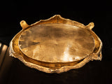 XL Antique Brass Bronze Jardiniere Art Nouveau Planter Centerpiece