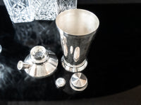 Vintage Silver Plate Cocktail Shaker Art Deco Beverage Dispenser