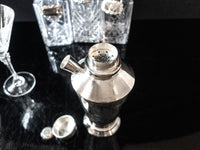 Vintage Silver Plate Cocktail Shaker Art Deco Beverage Dispenser