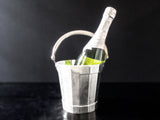 Antique Silver Plate Ice Bucket Champagne Chiller Jos Heinrich's New York Paris
