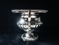 Vintage Silver Tone Urn Trophy Loving Cup Champagne Chiller Mantel Decor