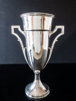 Large Antique Silver Plate Trophy Loving Cup Todd County Fair Late 1800s