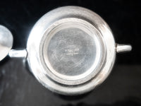 Silver Soldered US Navy Sugar Bowl Fouled Anchor Wardroom Officer's Mess USN R Wallace