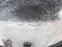Large Silver Plate Serving Tray Colonial By Gorham YC407