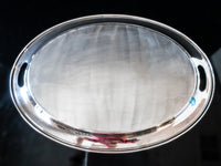Large Silver Plate Serving Tray Colonial By Gorham YC407