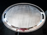 Large Silver Plate Serving Tray Colonial By Gorham YC407