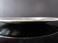 Vintage XL Round Silver Plate Serving Tray 18" Sheridan Serving Trays
