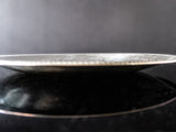 Vintage XL Round Silver Plate Serving Tray 18" Sheridan Serving Trays