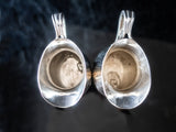 Pair USN Silver Soldered US Navy Pitchers WWII Reed and Barton