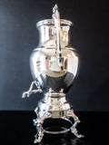 Vintage Silver Plate Electric Coffee Urn Percolator Dispenser