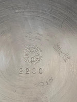 Antique Silver Plate Barrel Ice Bucket Chiller Butter Tub Poole Silver Co