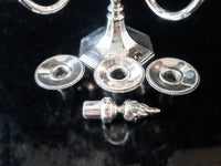 Victorian Candelabra Silver Plate 5 Light Candle Holder Derby Silverplate Co