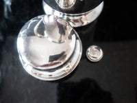 Vintage Silver Plate Cocktail Shaker Art Deco Beverage Dispenser