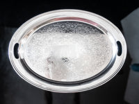 Large Silver Plate Serving Tray Colonial By Gorham YC407