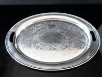 Large Silver Plate Serving Tray Colonial By Gorham YC407
