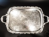 Vintage Electric SilverPlate Warming Serving Tray FB Rogers Dining And Serving