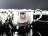 Vintage Silver Plate Punch Bowl Set Oneida Park Lane